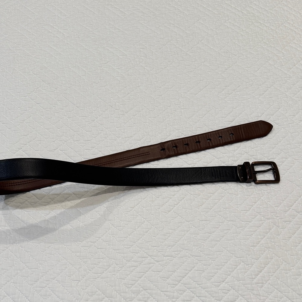 Columbia Dual-Tone Black and Brown Belt